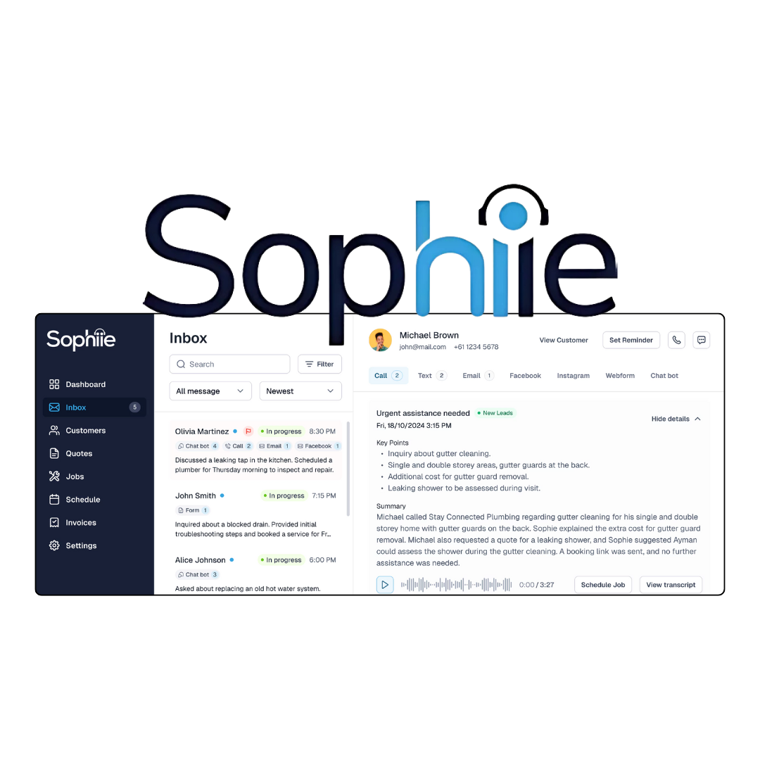 Sophiie AI Software