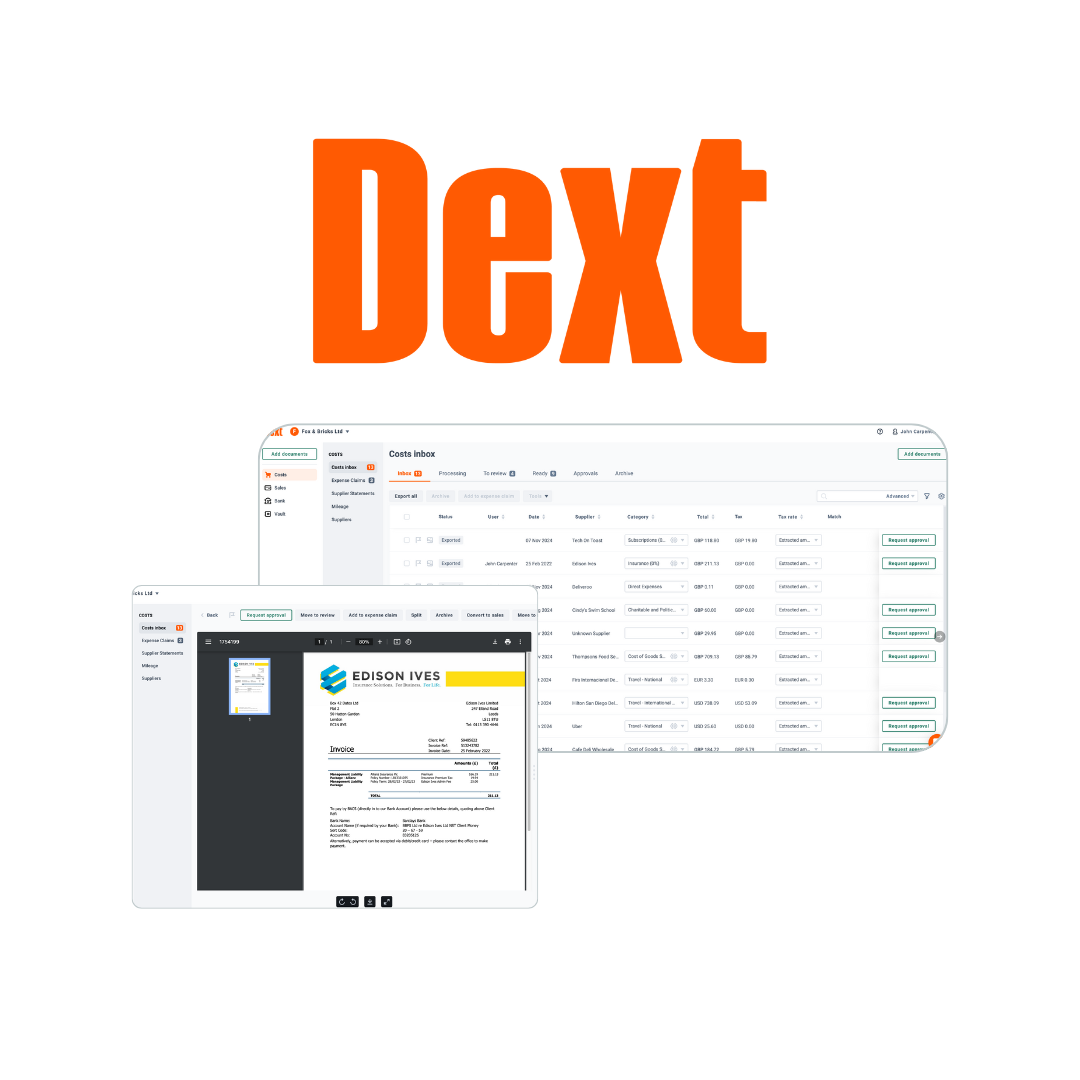 Dext - Online Bookkeeping Software for Small Businesses